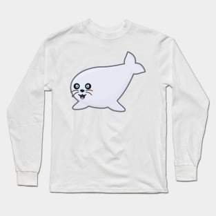 Kawaii Seal Long Sleeve T-Shirt